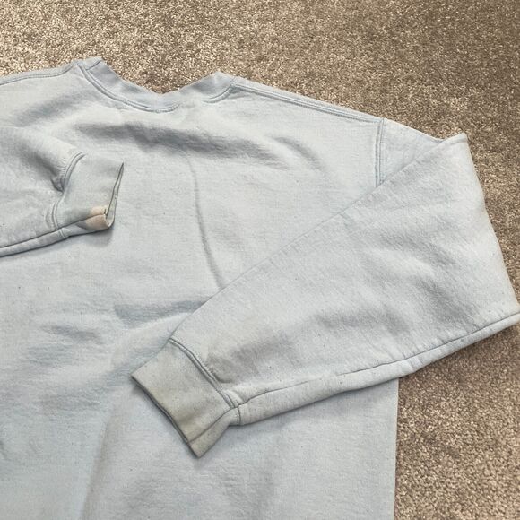 Disney Mickey And Friends Sweatshirt Womens Medium Blue Graphic Pullover Casual - Picture 6 of 12